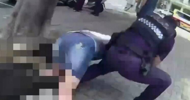 台灣新聞通訊社-與男友吵架！高雄婦失控「掏刀作勢傷人」 驚悚對峙下場慘了