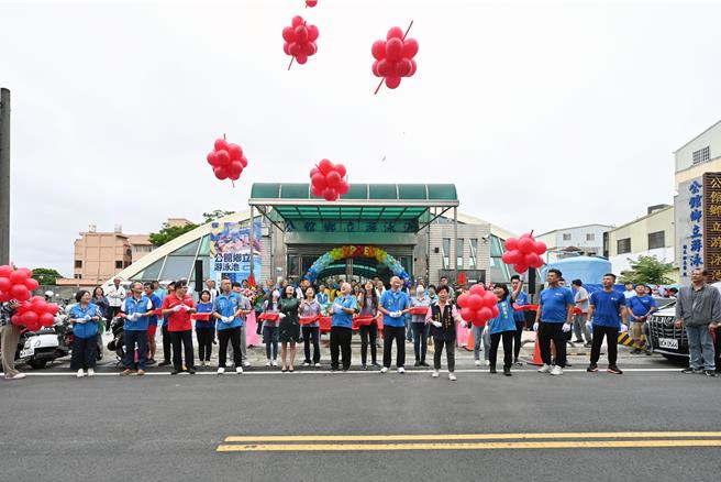 台灣新聞通訊社-苗栗公館泳池停擺三年重生！打造全年溫水友善運動空間