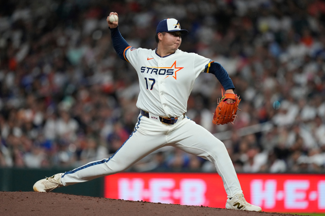 台灣新聞通訊社-MLB》鄧愷威登板解決大谷、金慧成 再添兩局無失分好投