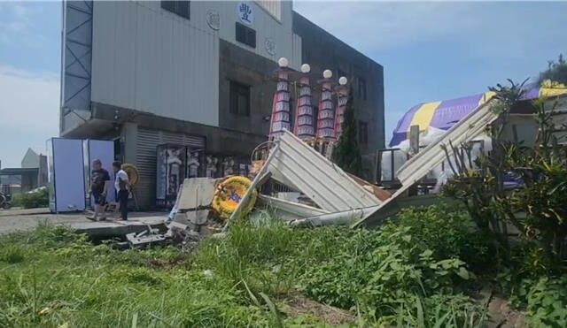 台灣新聞通訊社-弔喪遇死劫！雲林婦騎機車赴喪宅 遭大貨車撞擊不幸身亡
