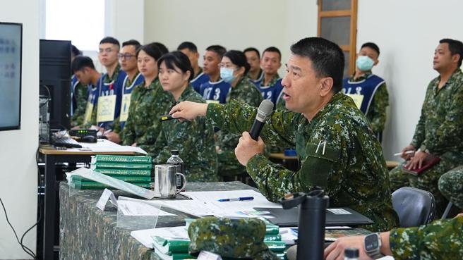 台灣新聞通訊社-馬防部戰術層級聯合兵種推演 厚植防衛能量