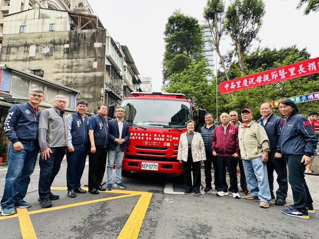 台灣新聞通訊社-母親節前夕！張陳碧雲女士延續亡夫遺願　再捐消防車守護台北