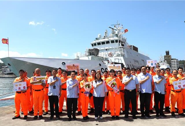 台灣新聞通訊社-管碧玲登淡水艦捍衛女力  強調職場霸凌零容忍