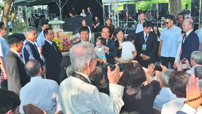 台灣新聞通訊社-賴清德祭八田與一喊台日友好 藍青年提「這群人」血淚史怒問：視而不見？