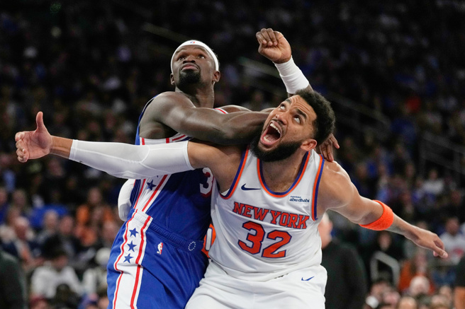 台灣新聞通訊社-NBA》東區準決賽開鑼 尼克G1虐殺七六人42分