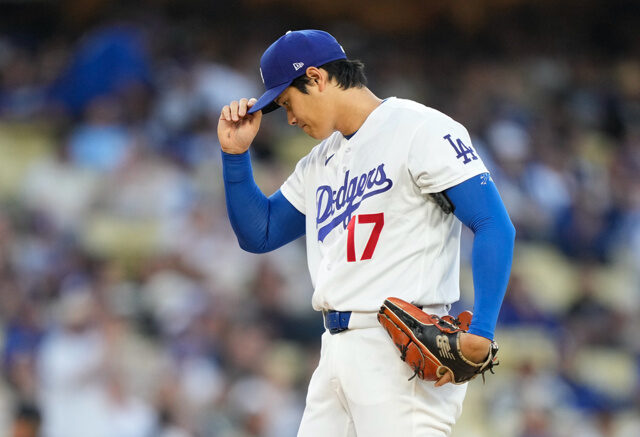 台灣新聞通訊社-MLB》大谷翔平變道奇王牌 首度獲選單月最佳投手