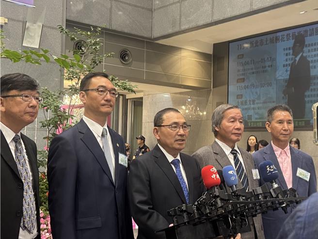 台灣新聞通訊社-賴清德訪邦交今返台　侯友宜：值得肯定的一件事