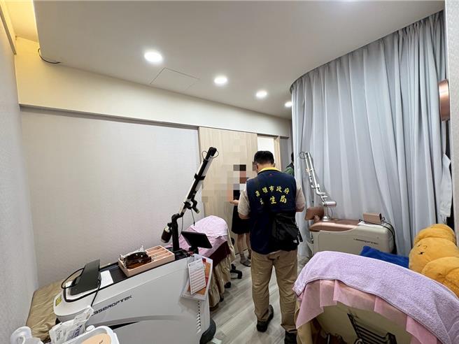 台灣新聞通訊社-衛生局稽查「研醫明」診所高雄分店 監視器主機交檢警調查
