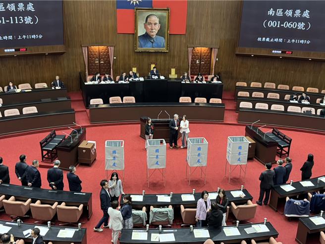 台灣新聞通訊社-檢察總長人事案不通過 在野攜手以61張不同意票封殺徐錫祥