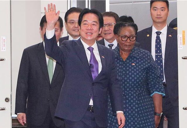 台灣新聞通訊社-賴清德返台喊不因打壓退縮 走向世界是基本權利