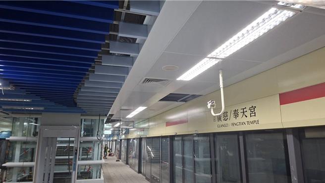 台灣新聞通訊社-北捷信義線東延段5／17初勘 淡水信義線試運轉 通車倒數