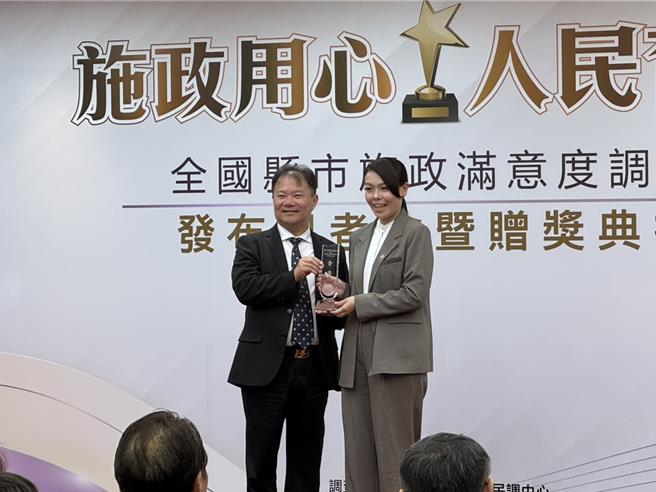 台灣新聞通訊社-施政滿意度獲1金4銀 高虹安：歷來成績最好 購物金創造80億效益
