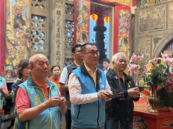 台灣新聞通訊社-出席瑞芳瑞慈宮媽祖聖誕 李四川獲讚:能幫新北升級