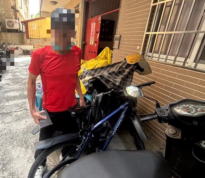 台灣新聞通訊社-壞了沒錢修！棄舊換新隨機偷單車 警追3天逮人送辦