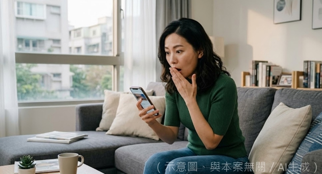 台灣新聞通訊社-LINE對話太露骨露餡！小三認了傳裸照示愛 公務員人妻氣瘋
