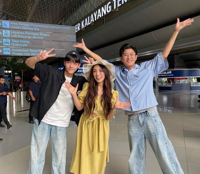 台灣新聞通訊社-梁舒涵衝印尼備下酒菜 迎接周子瑜回鄉大啖美食