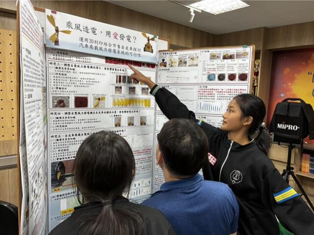 台灣新聞通訊社-觀音國中科展奪3連霸！偏鄉學子挺進全國賽