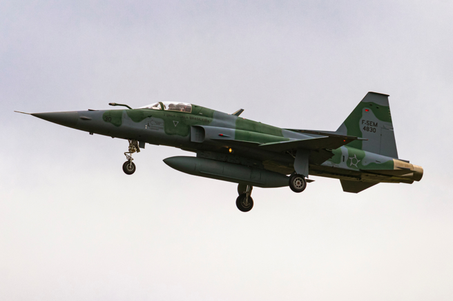 台灣新聞通訊社-墨西哥空軍F-5E老虎戰機「老邁年高」 啟動新戰機競選計畫
