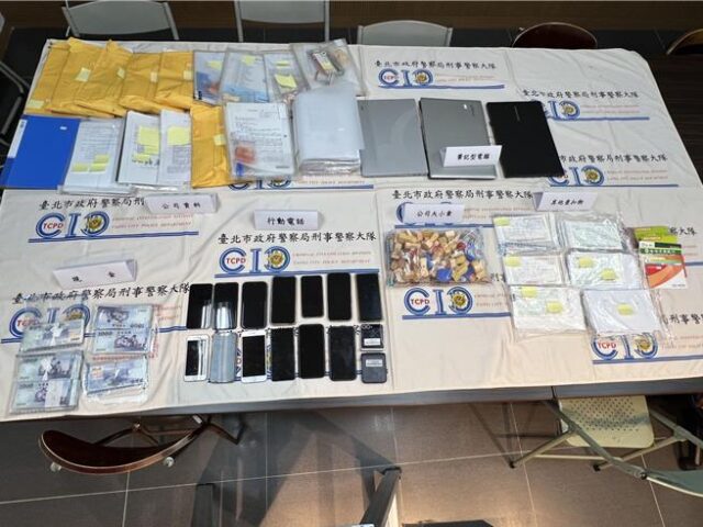台灣新聞通訊社-設人頭空殼公司助詐騙逾億   竹聯幫24人遭逮主嫌收押