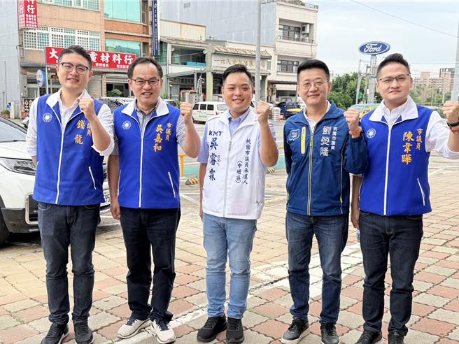 台灣新聞通訊社-藍營中壢區初選本周登場 吳睿霖跨世代青壯連線拚支持
