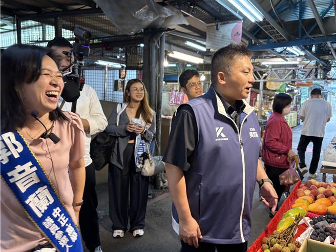 台灣新聞通訊社-應佳妤參選擔心空間被壓縮？郭音蘭：兄弟登山各自努力