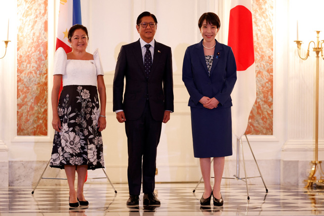 台灣新聞通訊社-日本最高規格迎菲總統！日媒：台海有事成日菲共同考量