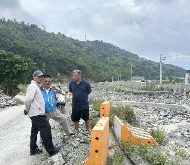 台灣新聞通訊社-山陀兒災後斷橋1年半沒進展 議員轟行政效率慢