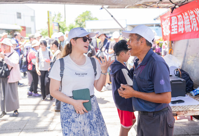 台灣新聞通訊社-回饋地方為信仰充電 達德能源服務大甲媽遶境信徒