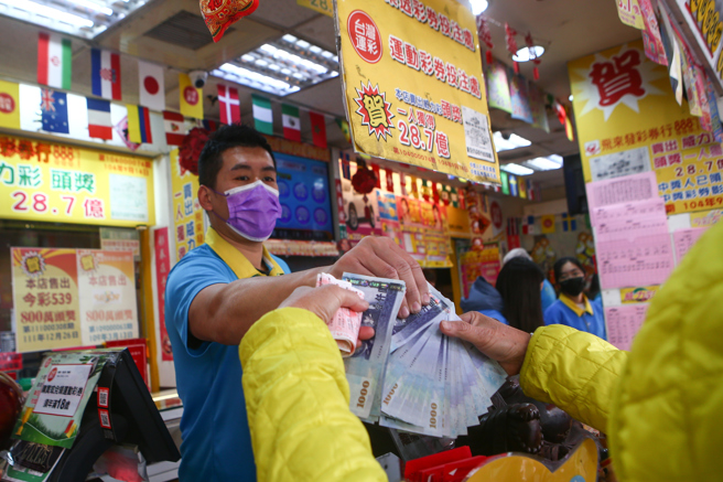台灣新聞通訊社-快訊》頭獎幸運兒是你? 威力彩6.5億獎號出爐快來對
