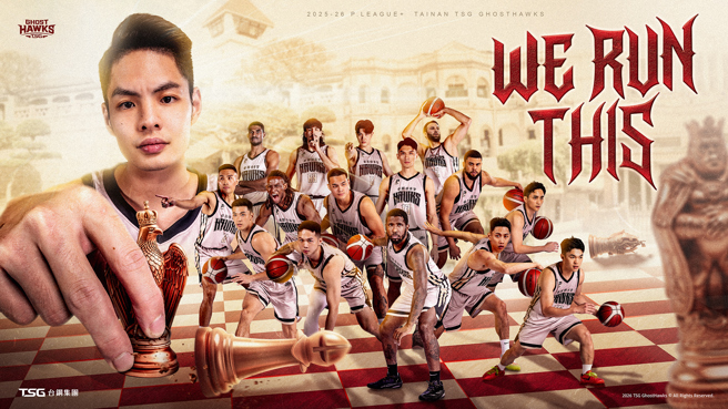 台灣新聞通訊社-PLG》獵鷹高呼「WE RUN THIS」 全隊專注投入季後賽
