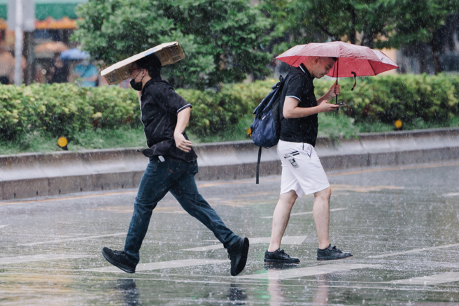 台灣新聞通訊社-周五又有梅雨鋒面 雷雨轟全台 哈格比颱風明生成