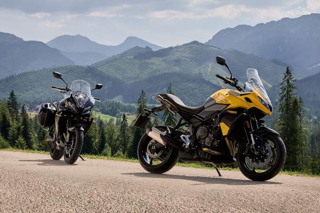 台灣新聞通訊社-Triumph全新3缸運動旅跑 Tiger Sport 80登台