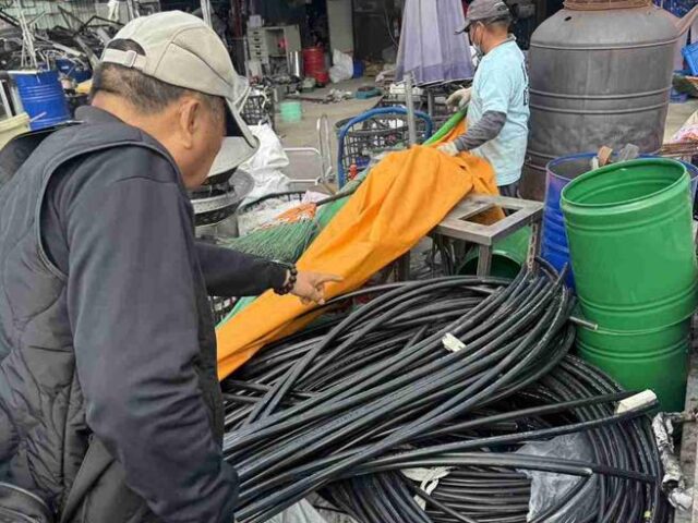 台灣新聞通訊社-台積電嘉義廠「數百萬元電纜線」遭竊！竟是下游包商下的手