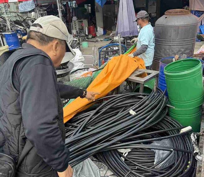 台灣新聞通訊社-台積電嘉義廠「數百萬元電纜線」遭竊！竟是下游包商下的手