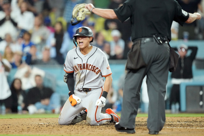 台灣新聞通訊社-MLB》「風之孫」李政厚場內轟白搭 道奇缺大谷仍退巨人