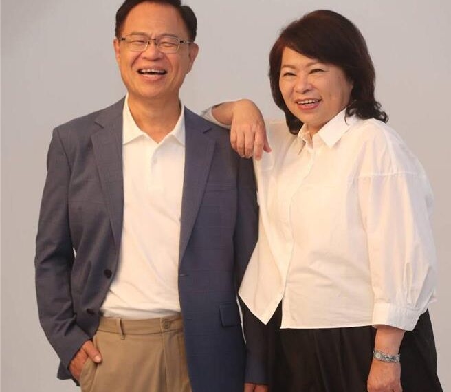 台灣新聞通訊社-延續五星級政績!張啓楷、黃敏惠競選同框照曝光