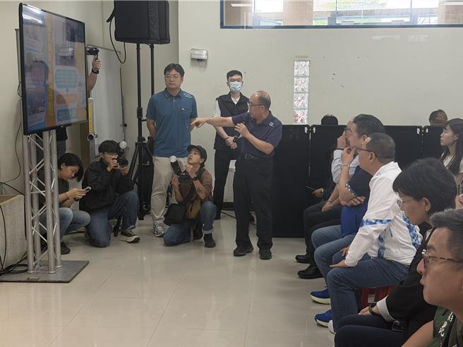 台灣新聞通訊社-北大特區告別積淹水惡夢 學勤路排水效能提升30％