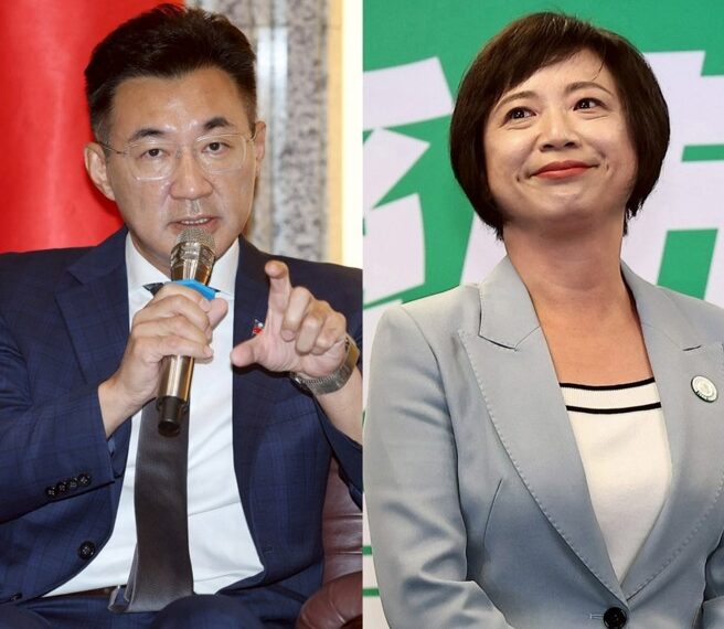台灣新聞通訊社-江啟臣PK何欣純 看好誰當選台中市長?最新網路投票太驚人