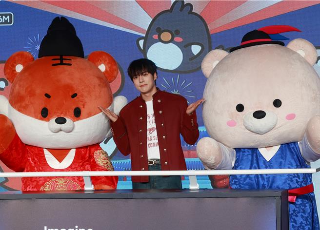 台灣新聞通訊社-MONSTA X 玟赫來台扯褲秀大腿！當韓國觀光大使「先練下半身」