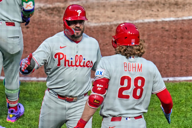 台灣新聞通訊社-MLB》席瓦伯「8場9轟」聯盟最速20轟 追平費城人103年紀錄