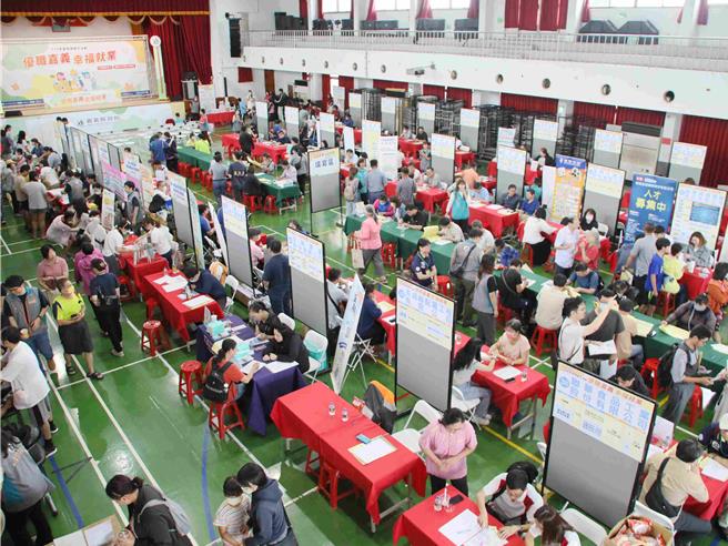 台灣新聞通訊社-嘉縣徵才大會釋逾1100職缺 4成薪資破4萬吸求職者