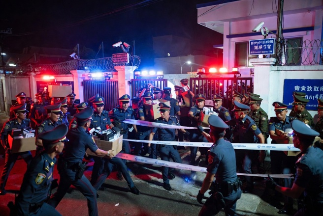 台灣新聞通訊社-超扯!柬埔寨打詐「自己人搞自己人」 44名軍警聯手偷證物
