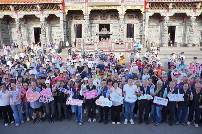 台灣新聞通訊社-林口3000人齊聚祈福健走 搶先直擊A3計畫道路新貌