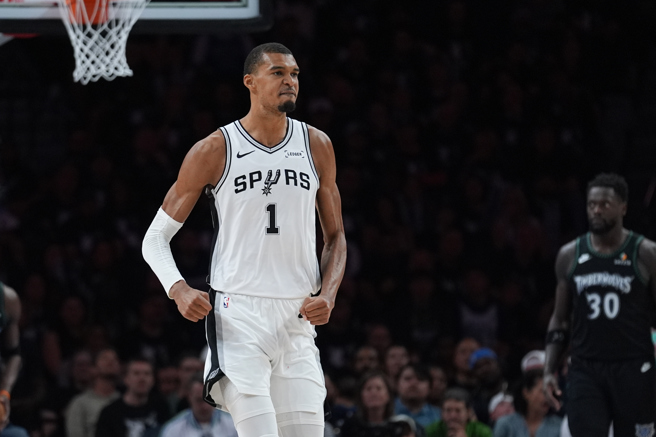 台灣新聞通訊社-NBA》「年輕」馬刺闖西區冠軍賽 文班亞馬曝贏球關鍵