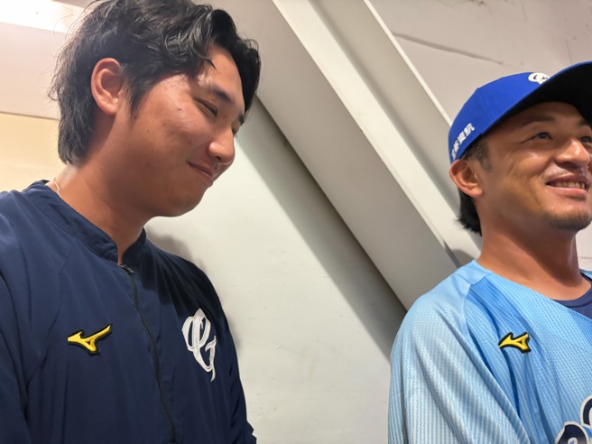 台灣新聞通訊社-中職》奇兵特訓突破台鋼潛水艇 後藤嗨喊：效果超好