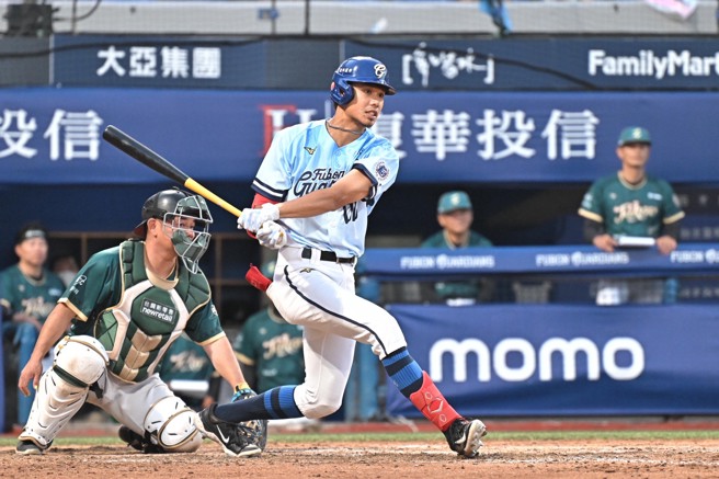 台灣新聞通訊社-中職》童堉誠連7場敲安 感謝美國恩人鼓勵「堅持下去」