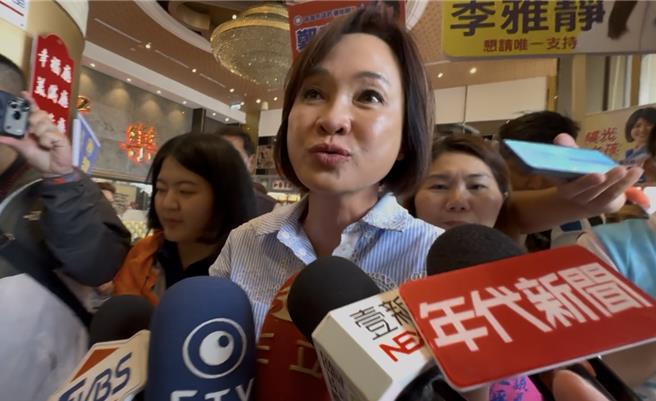 台灣新聞通訊社-被問擔心鄭麗文輔選會有反效果?柯志恩:不會啦