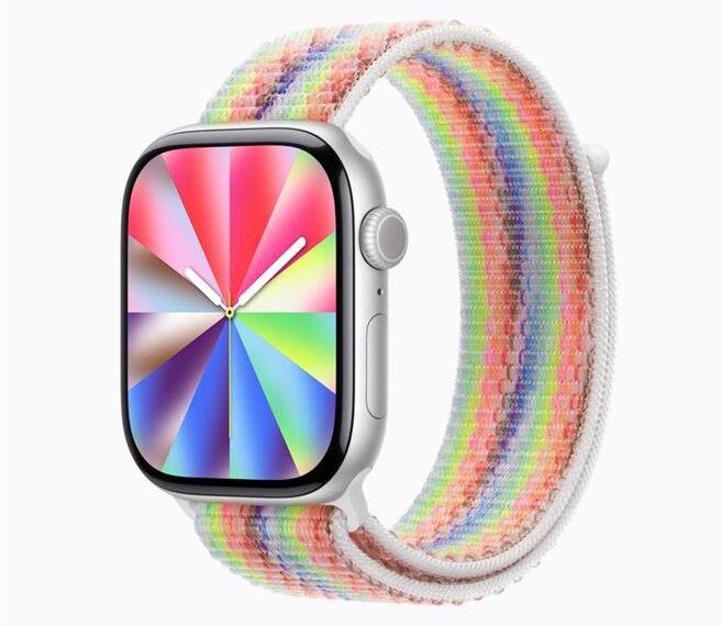 台灣新聞通訊社-Apple推出全新驕傲特別系列 手錶、桌面色彩自訂
