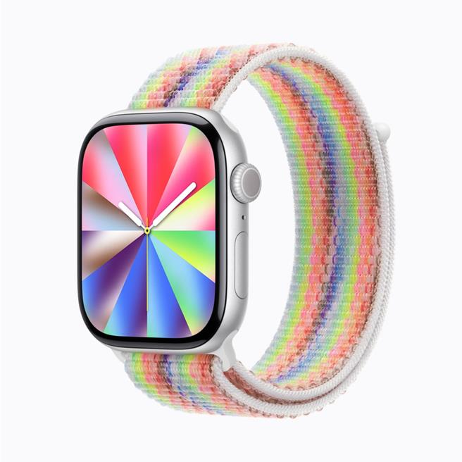 台灣新聞通訊社-Apple推出全新驕傲特別系列 手錶、桌面色彩自訂