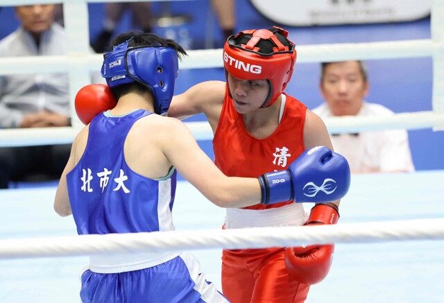 台灣新聞通訊社-全大運》獻給離世哥哥 清華大學郭怡萱「拳」力奪金